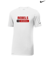 Todd County HS Baseball Pennant - Mens Nike Cotton Poly Tee