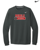 Todd County HS Baseball Pennant - Mens Nike Crewneck