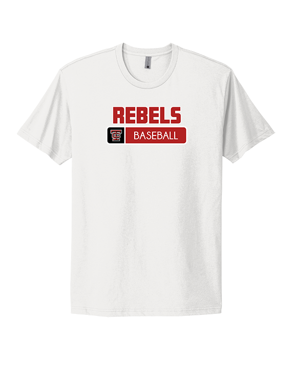 Todd County HS Baseball Pennant - Mens Select Cotton T-Shirt