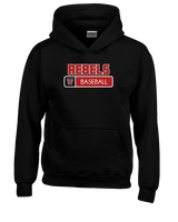 Todd County HS Baseball Pennant - Youth Hoodie