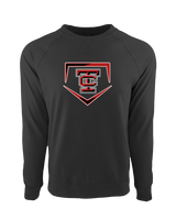 Todd County HS Baseball Plate - Crewneck Sweatshirt