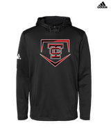 Todd County HS Baseball Plate - Mens Adidas Hoodie