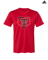 Todd County HS Baseball Plate - Mens Adidas Performance Shirt