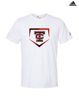 Todd County HS Baseball Plate - Mens Adidas Performance Shirt