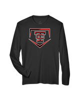 Todd County HS Baseball Plate - Performance Longsleeve