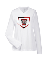 Todd County HS Baseball Plate - Womens Performance Longsleeve