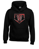 Todd County HS Baseball Plate - Youth Hoodie