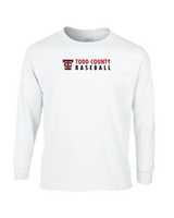 Todd County Middle School Baseball Basic - Cotton Longsleeve