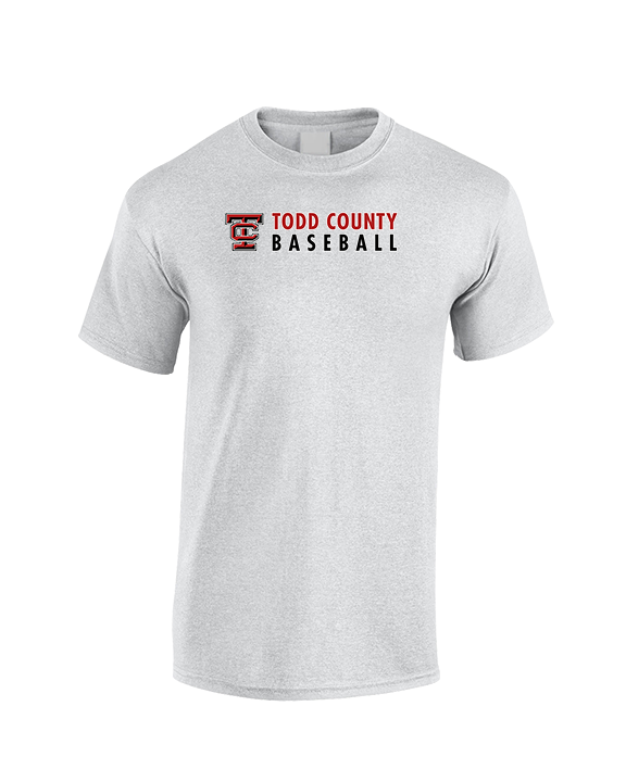 Todd County Middle School Baseball Basic - Cotton T-Shirt