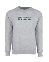 Todd County Middle School Baseball Basic - Crewneck Sweatshirt