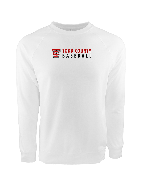 Todd County Middle School Baseball Basic - Crewneck Sweatshirt
