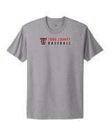 Todd County Middle School Baseball Basic - Mens Select Cotton T-Shirt