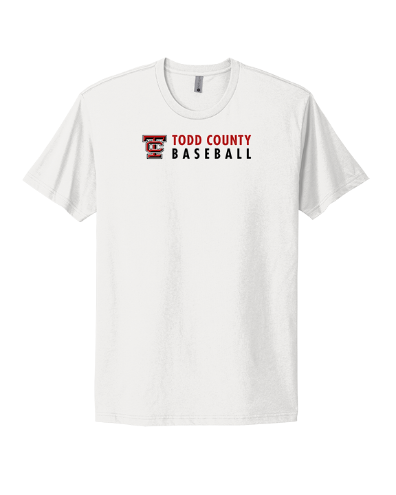Todd County Middle School Baseball Basic - Mens Select Cotton T-Shirt