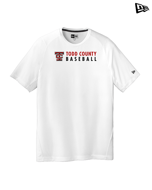 Todd County Middle School Baseball Basic - New Era Performance Shirt