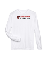 Todd County Middle School Baseball Basic - Performance Longsleeve