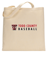 Todd County Middle School Baseball Basic - Tote