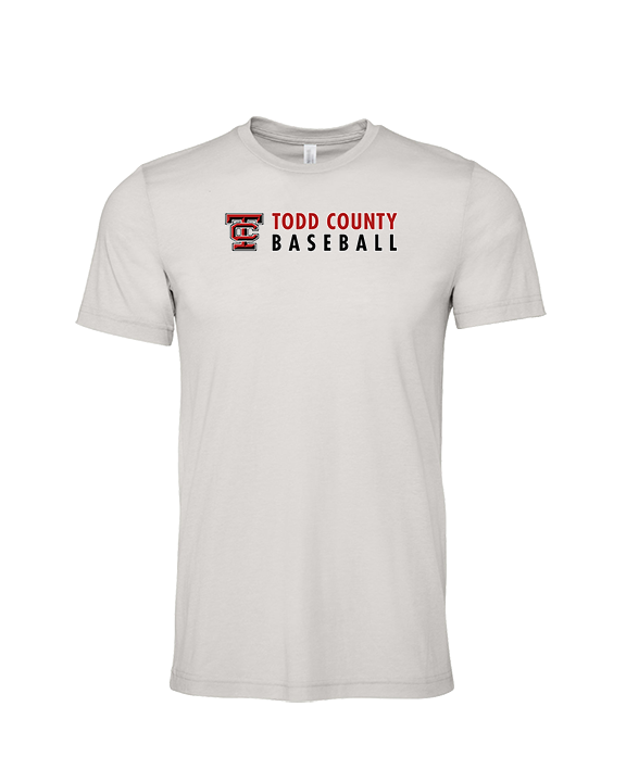 Todd County Middle School Baseball Basic - Tri-Blend Shirt