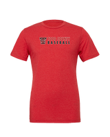 Todd County Middle School Baseball Basic - Tri-Blend Shirt