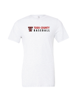 Todd County Middle School Baseball Basic - Tri-Blend Shirt