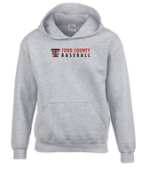 Todd County Middle School Baseball Basic - Youth Hoodie