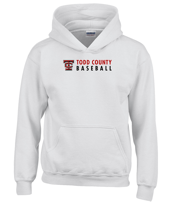 Todd County Middle School Baseball Basic - Youth Hoodie