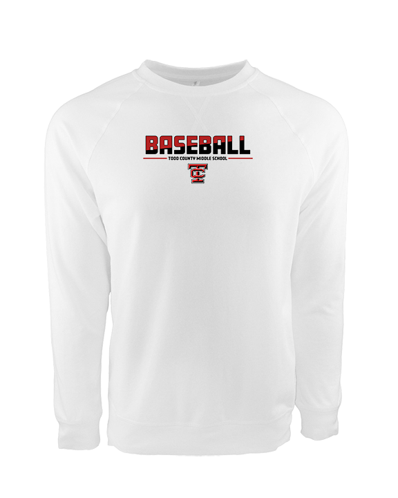 Todd County Middle School Baseball Cut - Crewneck Sweatshirt