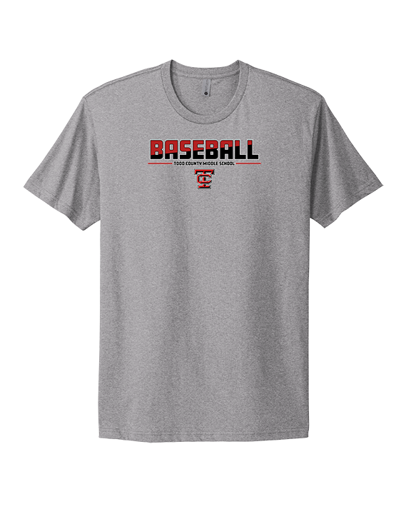 Todd County Middle School Baseball Cut - Mens Select Cotton T-Shirt