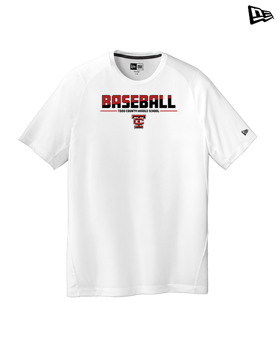 Todd County Middle School Baseball Cut - New Era Performance Shirt
