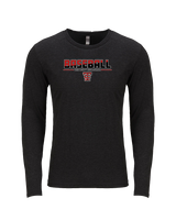 Todd County Middle School Baseball Cut - Tri-Blend Long Sleeve