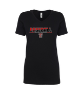 Todd County Middle School Baseball Cut - Womens Vneck