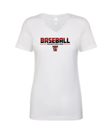 Todd County Middle School Baseball Cut - Womens Vneck