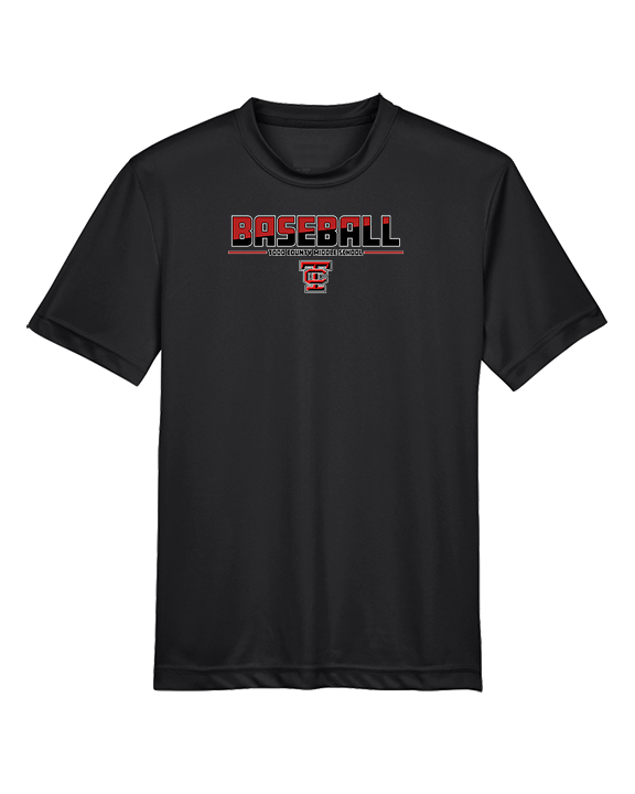 Todd County Middle School Baseball Cut - Youth Performance Shirt