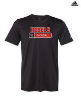 Todd County Middle School Baseball Pennant - Mens Adidas Performance Shirt