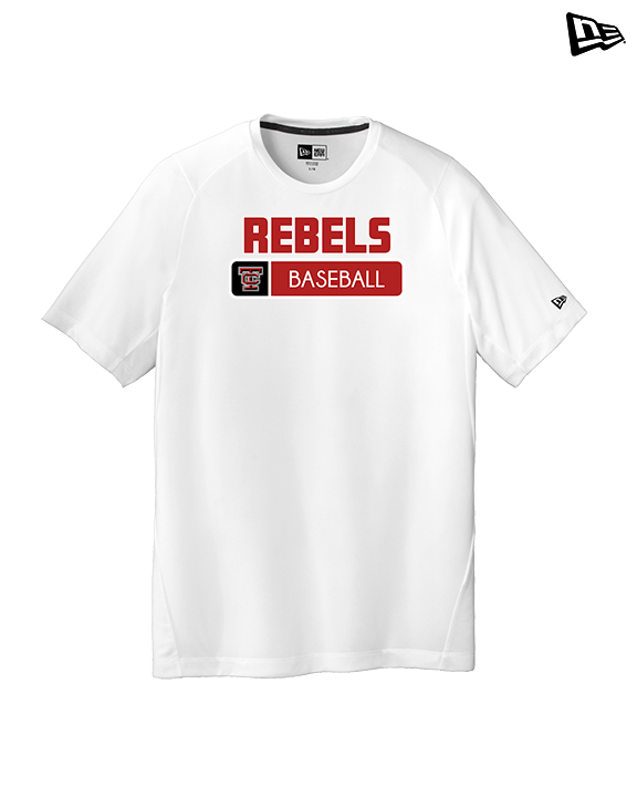 Todd County Middle School Baseball Pennant - New Era Performance Shirt