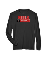 Todd County Middle School Baseball Pennant - Performance Longsleeve