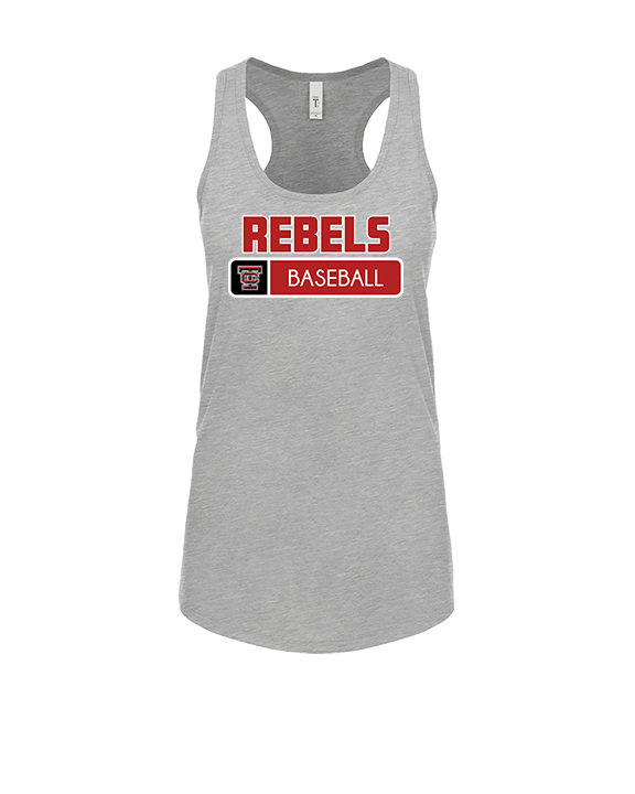 Todd County Middle School Baseball Pennant - Womens Tank Top