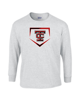 Todd County Middle School Baseball Plate - Cotton Longsleeve