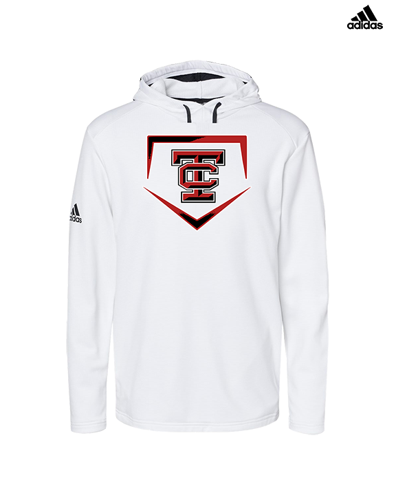 Todd County Middle School Baseball Plate - Mens Adidas Hoodie