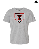 Todd County Middle School Baseball Plate - Mens Adidas Performance Shirt