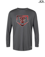 Todd County Middle School Baseball Plate - Mens Oakley Longsleeve