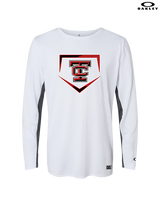 Todd County Middle School Baseball Plate - Mens Oakley Longsleeve