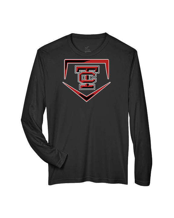 Todd County Middle School Baseball Plate - Performance Longsleeve