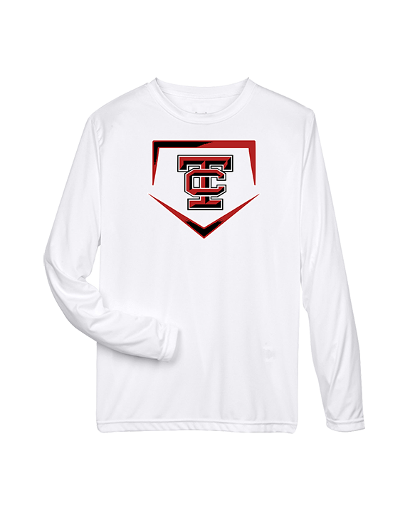 Todd County Middle School Baseball Plate - Performance Longsleeve