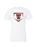 Todd County Middle School Baseball Plate - Tri-Blend Shirt
