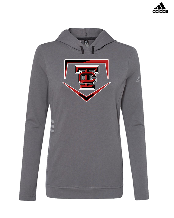 Todd County Middle School Baseball Plate - Womens Adidas Hoodie