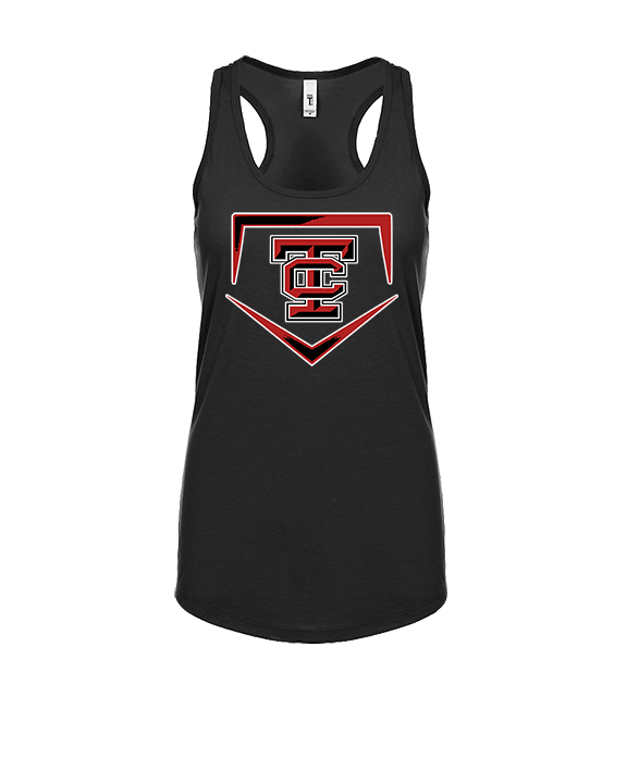 Todd County Middle School Baseball Plate - Womens Tank Top