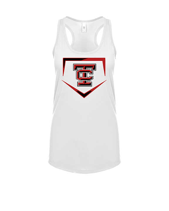 Todd County Middle School Baseball Plate - Womens Tank Top