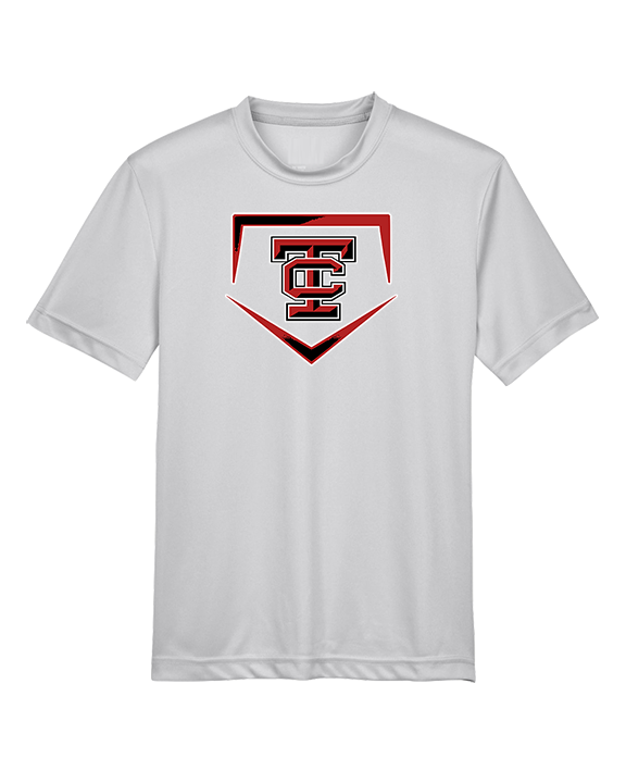 Todd County Middle School Baseball Plate - Youth Performance Shirt