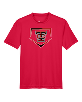 Todd County Middle School Baseball Plate - Youth Performance Shirt