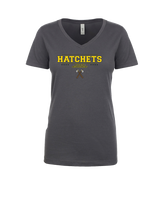 Tomahawk HS Border - Womens V-Neck
